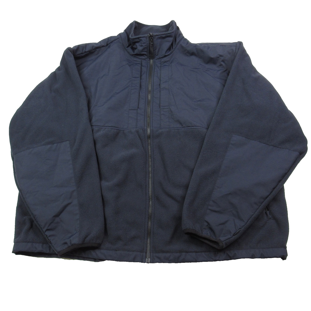 5.11 Tactical Mens Jacket size 3XL Navy Blue Fleece Full Zip